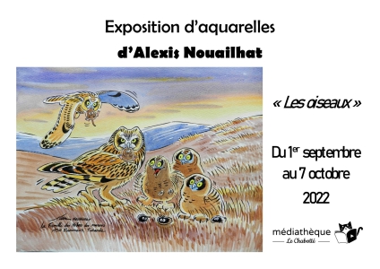 Exposition 'les oiseaux d'Alexis'